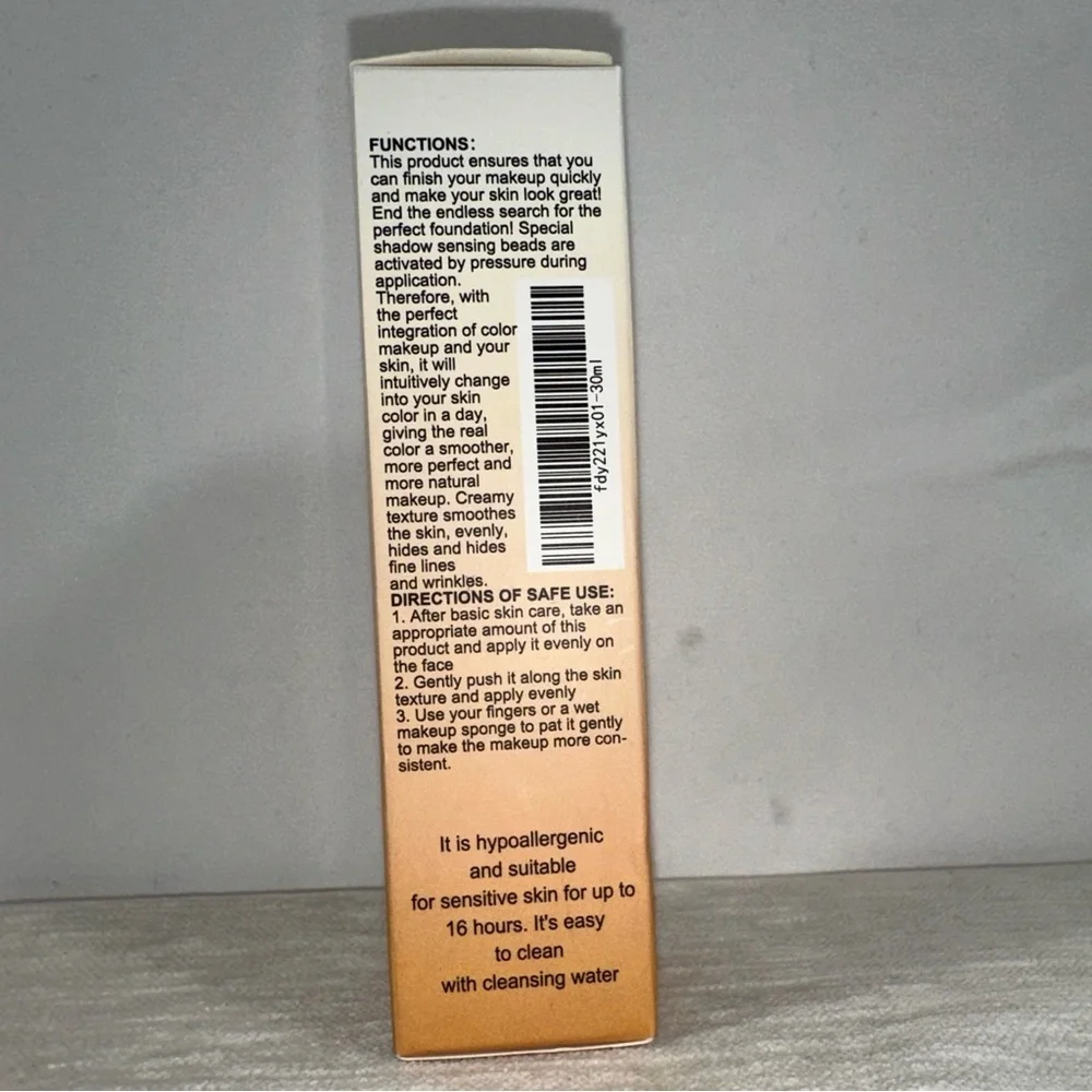 EELHOE Women's Foundation Make-Up SPF 15 Discoloration and Adjusting Naked New